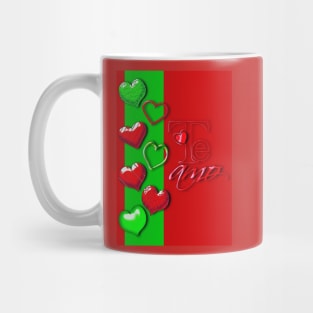 Te amo ( I love you in Spanish) - Shiny hearts Mug